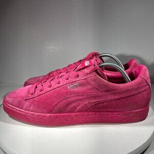 Puma Suede Classic Mens Size 10.5 Casual Shoes Fashion Sneakers Pink Party Retro